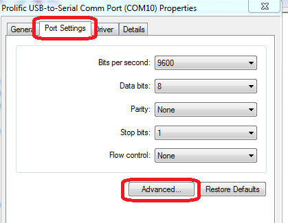 Serial port test windows 10 compatibility